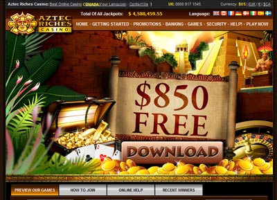Aztec Riches Casino