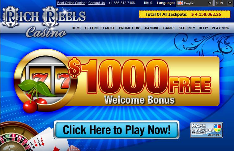 rich reels online casino